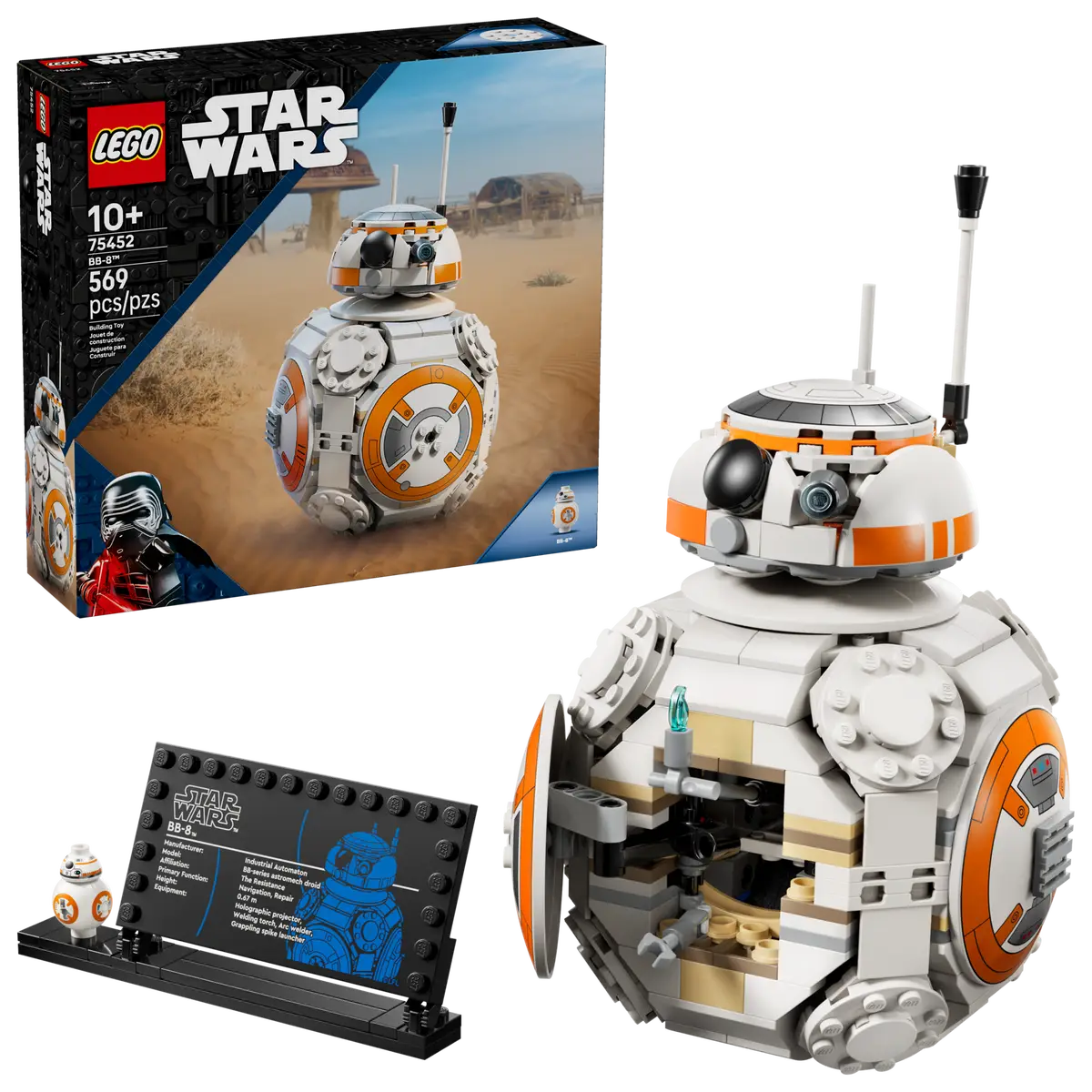 Lego Star Wars 75452 Le droïde astromécano BB-8