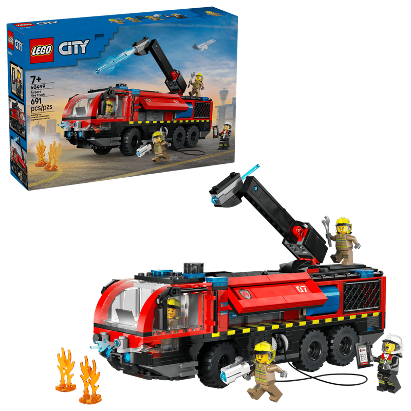 Lego City 60499 Le camion de pompiers de l'aéroport