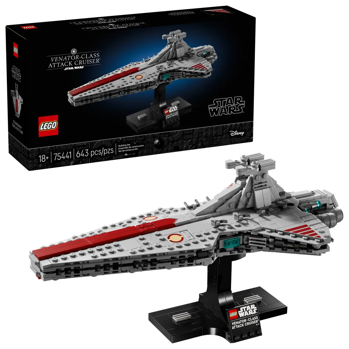 Lego Star Wars 75441 Le croiseur d’assaut de classe Venator
