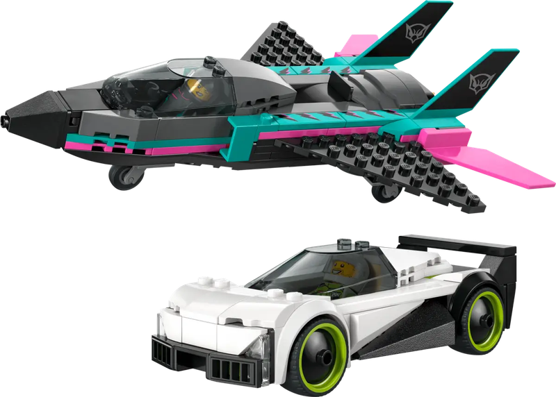 LEGO City 60489 Jet vs. Car