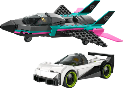 LEGO City 60489 Jet vs. Car