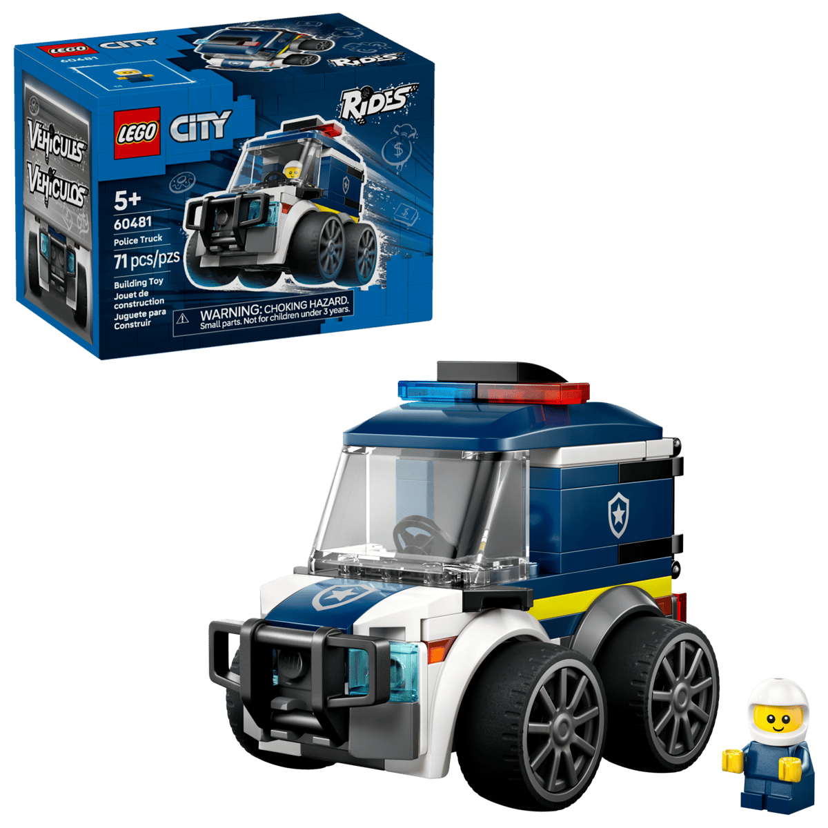 Lego City 60481 Véhicules – Le camion de police