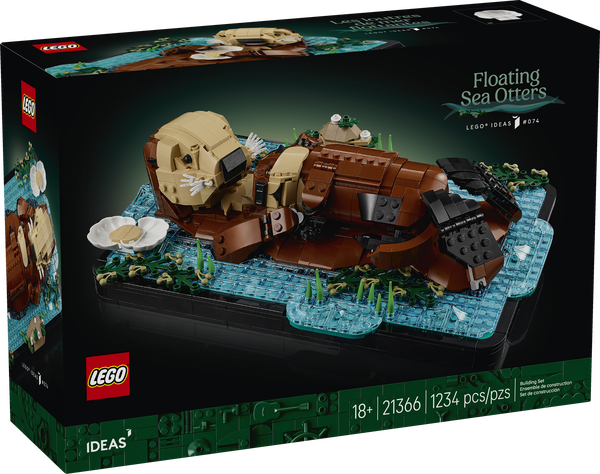 LEGO Ideas 21366 Floating Sea Otters