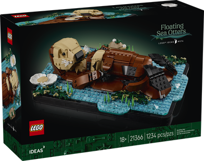 LEGO Ideas 21366 Floating Sea Otters