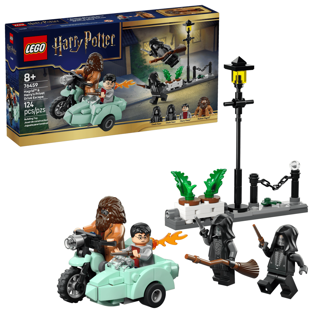 Lego Harry Potter 76459 L’évasion de Privet Drive de Hagrid et Harry