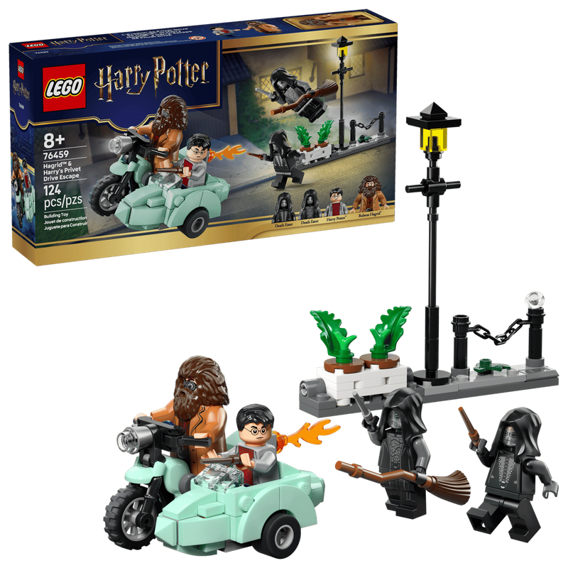 Lego Harry Potter 76459 L’évasion de Privet Drive de Hagrid et Harry