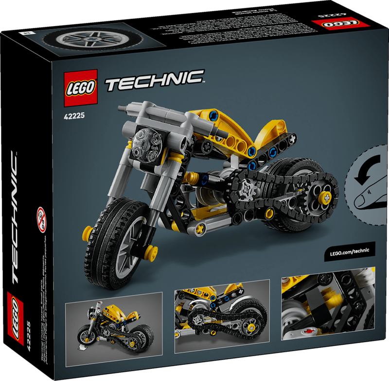 Lego Technic 42225 La moto jaune