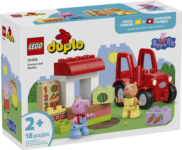Lego Duplo 10468 Le tracteur et le marché