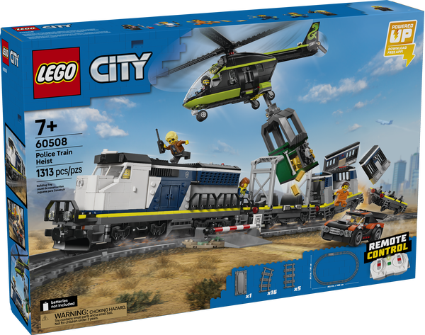 LEGO City 60508 Police Train Heist