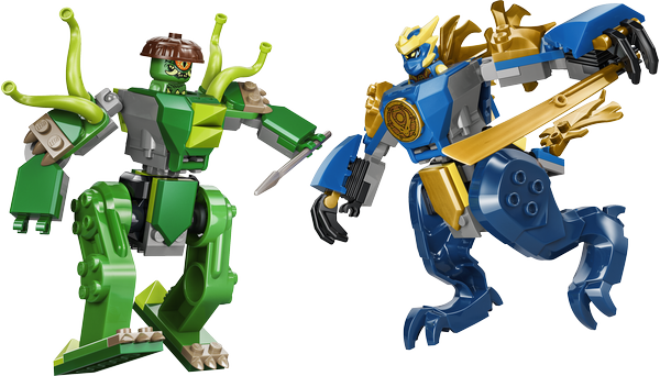 Lego Ninjago 71853 Le combat du robot dragon de Jay