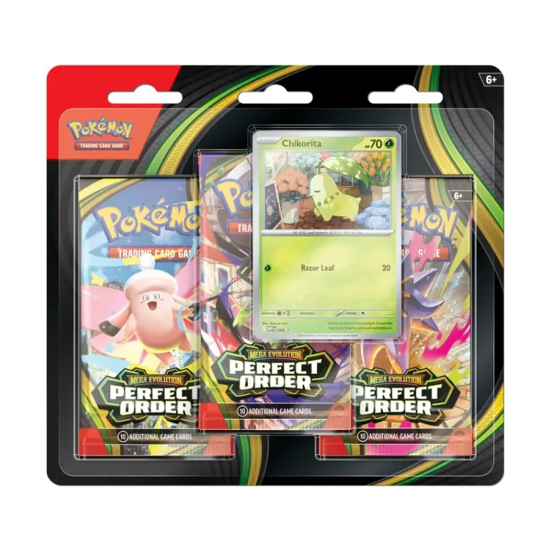 Pokemon Perfect Order 3-pack blister