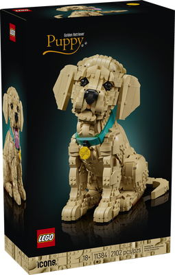 LEGO Icons 11384 Golden Retriever Puppy