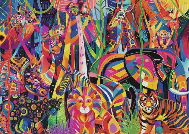 PZ500L Jungle de joyaux