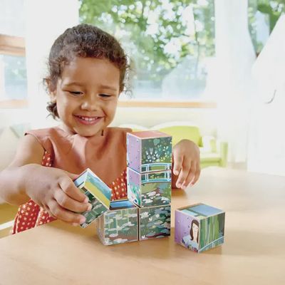 Puzzle Cubes - Hape x The Met