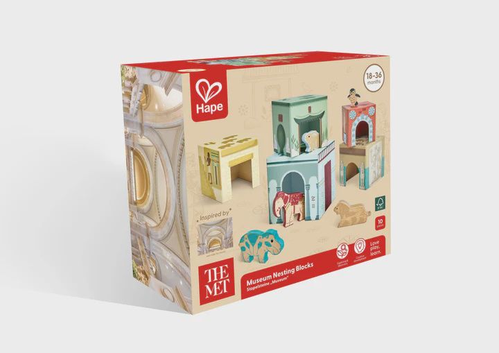 Museum Nesting Blocks - Hape x The Met