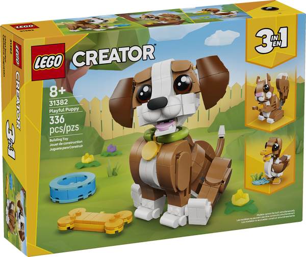 LEGO Creator 31382 Cute Animals: Playful Puppy Dog