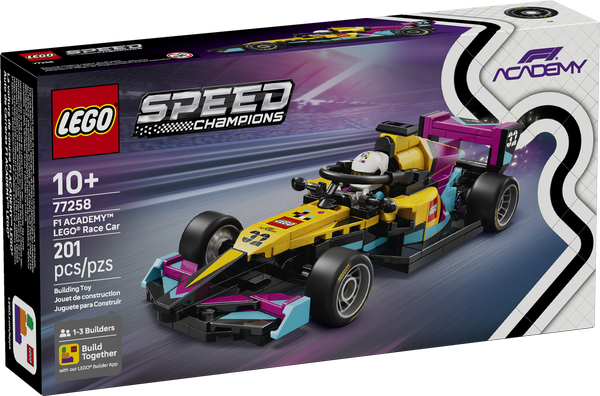 LEGO Speed Champions 77258 F1 ACADEMY LEGO® Race Car
