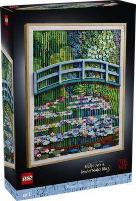 LEGO Art 31220 Claude Monet – Bridge over a Pond of Water Lilies