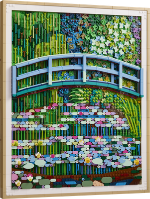 LEGO Art 31220 Claude Monet – Bridge over a Pond of Water Lilies