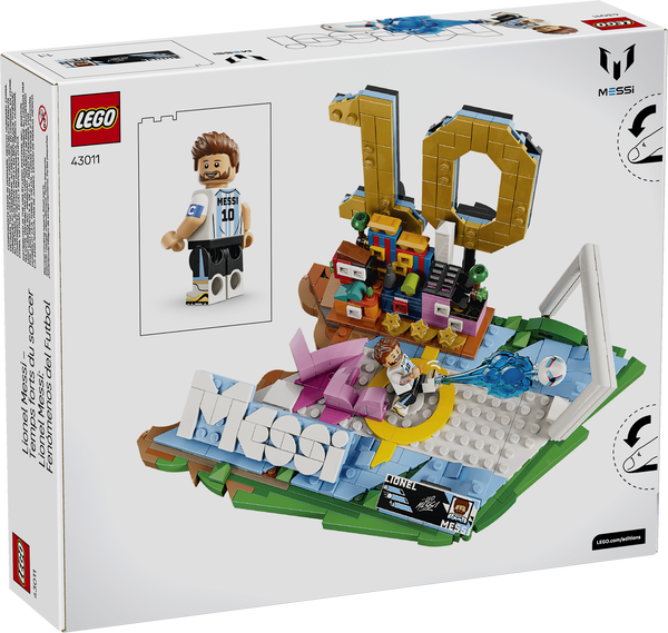 LEGO Editions 43011 Lionel Messi – Soccer Highlights