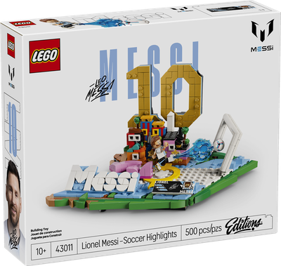 LEGO Editions 43011 Lionel Messi – Soccer Highlights