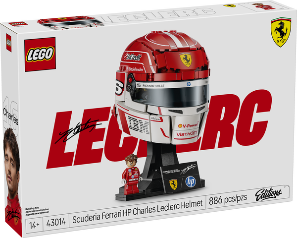 LEGO Editions 43014 Scuderia Ferrari HP Charles Leclerc Helmet