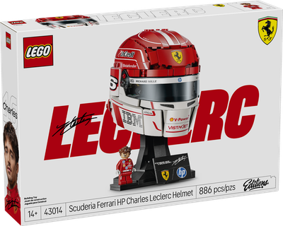 LEGO Editions 43014 Scuderia Ferrari HP Charles Leclerc Helmet