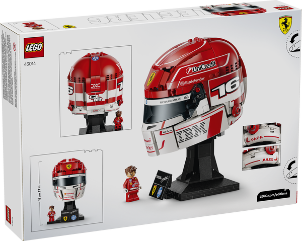 LEGO Editions 43014 Scuderia Ferrari HP Charles Leclerc Helmet