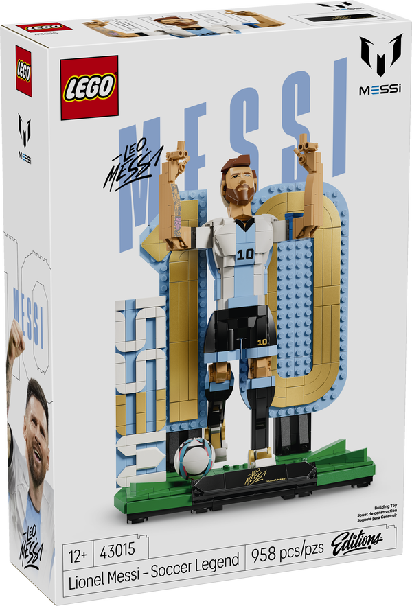 LEGO Editions 43015 Lionel Messi – Soccer Legend