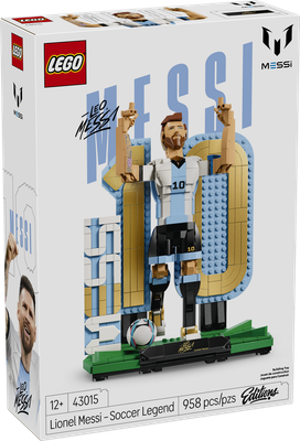 LEGO Editions 43015 Lionel Messi – Soccer Legend