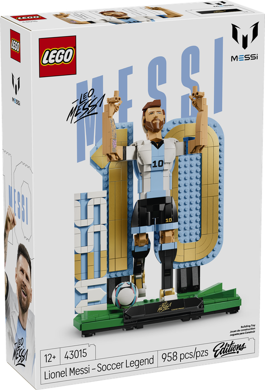 LEGO Editions 43015 Lionel Messi – Soccer Legend