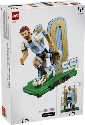 LEGO Editions 43015 Lionel Messi – Soccer Legend