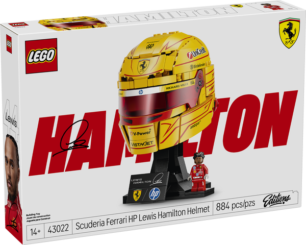 LEGO Editions 43022 Scuderia Ferrari HP Lewis Hamilton Helmet