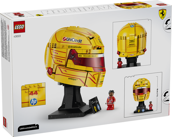LEGO Editions 43022 Scuderia Ferrari HP Lewis Hamilton Helmet