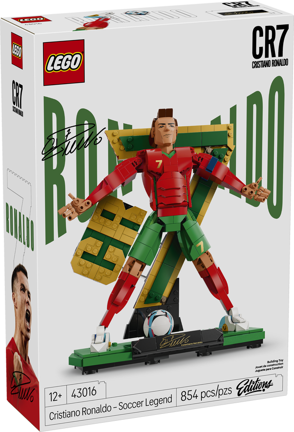 LEGO Editions 43016 Cristiano Ronaldo – Soccer Legend