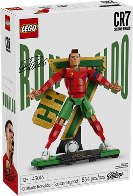LEGO Editions 43016 Cristiano Ronaldo – Soccer Legend