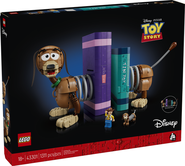 LEGO DIsney 43301 Toy Story Slinky Dog Bookends