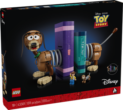 LEGO DIsney 43301 Toy Story Slinky Dog Bookends