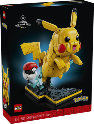 LEGO Pokémon 72152 Pikachu and Poké Ball
