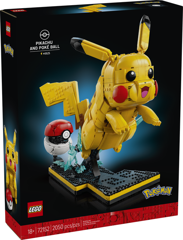 LEGO Pokémon 72152 Pikachu and Poké Ball