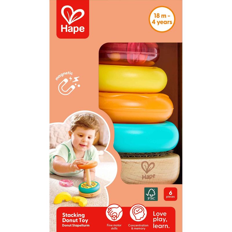 Jouet à empiler Stacking Donut