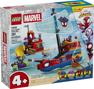 LEGO Marvel 11208 Team Spidey Pirate Ship