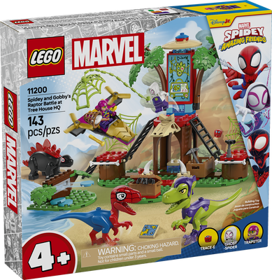 LEGO Marvel 11200 Spidey and Gobby's Raptor Battle at Tree House HQ