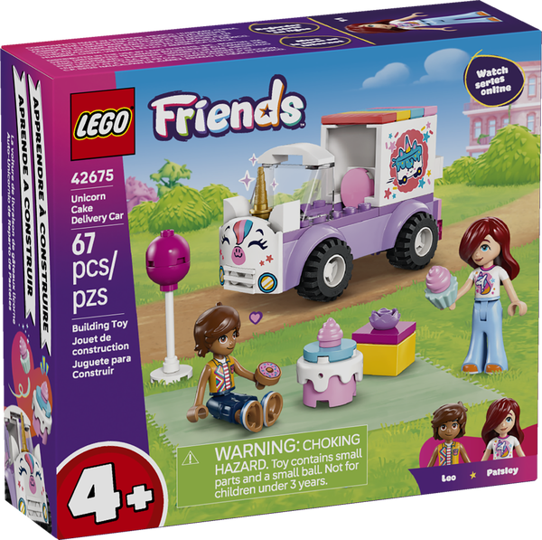 LEGo Friends 42675 Unicorn Cake Delivery Car