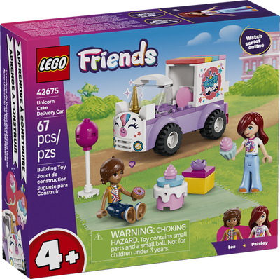 LEGo Friends 42675 Unicorn Cake Delivery Car
