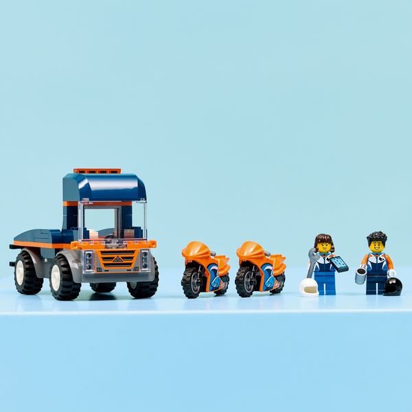 LEGO City 60491 Motorcycle Transporter