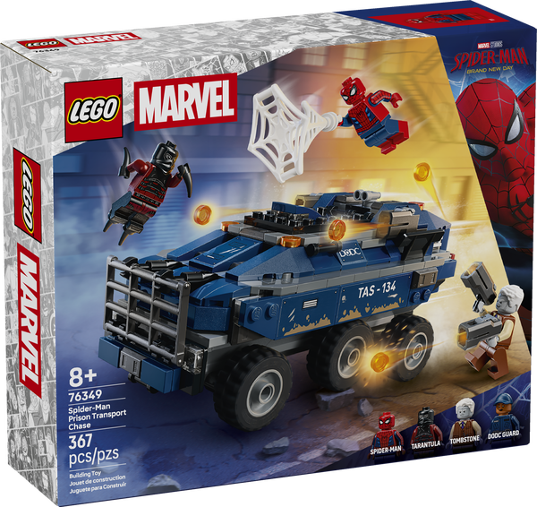LEGO Marvel 76349 La poursuite du fourgon pénitentiaire de Spider-Man