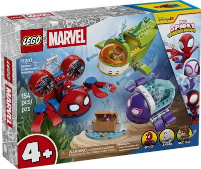 LEGO Marvel 11207 Spidey : Les véhicules sous-marins