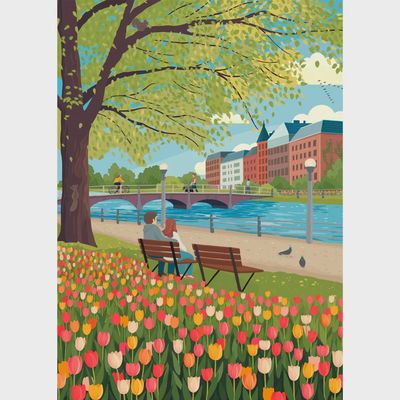 PZ500 Saison des tulipes