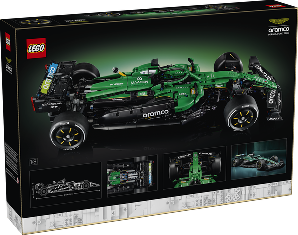 LEGO Technic 42240 Aston Martin Aramco AMR25 F1® Car